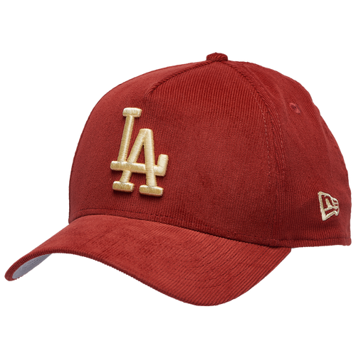New Era Los Angeles Dodgers  Dodgers 9forty A-frame Tonal Cord Cap In Brown