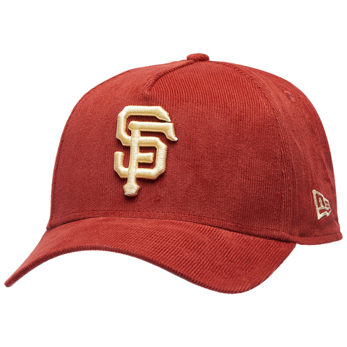 New Era San Francisco Giants  Giants 9forty A-frame Tonal Cord Cap In Red