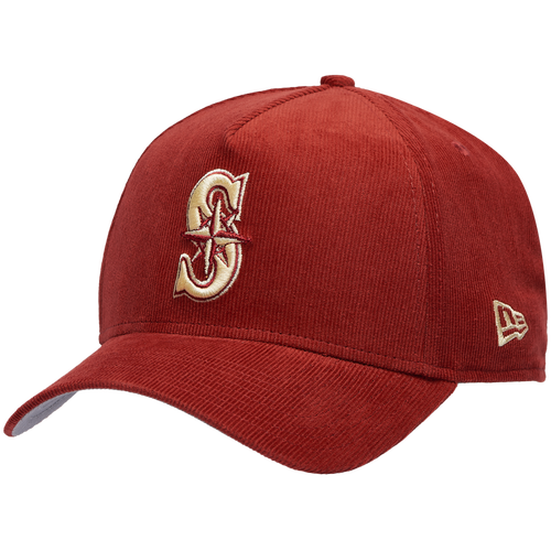 New Era Seattle Mariners  Mariners 9forty A-frame Tonal Cord Cap In Red