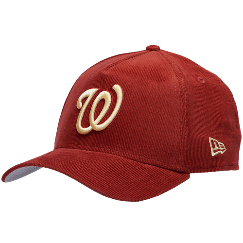 New Era Washington Nationals  Nationals 9forty A-frame Tonal Cord Cap In Red