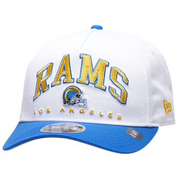 Adult - New Era Rams 9Forty A-Frame 2T Arch Cap - White/Blue
