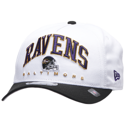 Adult - New Era Ravens 9Forty A-Frame 2T Arch Cap - White/Black
