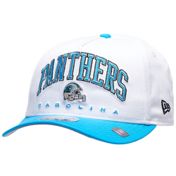 Adult - New Era Panthers 9Forty A-Frame 2T Arch Cap - White/Black