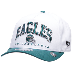 Adult - New Era Eagles 9Forty A-Frame 2T Arch Cap - White/Green