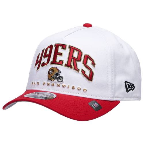 New Era San Francisco 49ers  49ers 9forty A-frame 2t Arch Cap In White