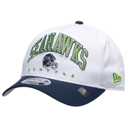 Adult - New Era Seahawks 9Forty A-Frame 2T Arch Cap - White/Navy