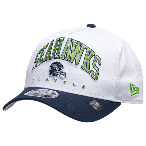 New Era Seattle Seahawks  Seahawks 9forty A-frame 2t Arch Cap In White