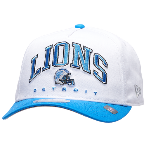 New Era Detroit Lions  Lions 9forty A-frame 2t Arch Cap In Blue