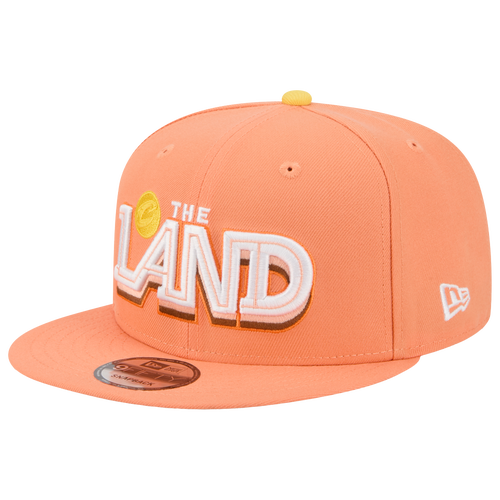 New Era Womens Cleveland Cavaliers Cavaliers City Edition 25 9FIFTY - Adult - Orange / Orange