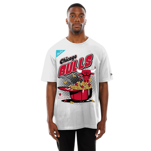  - New Era Bulls 2775 Short Sleeve T-Shirt - White/Multi
