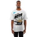 New Era Nets 2775 Short Sleeve T-Shirt - New Era White/Multi