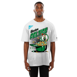 Men's - New Era Celtics 2775 Short Sleeve T-Shirt - White/Multi