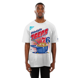 Men's - New Era 76ers 2775 Short Sleeve T-Shirt - White/Multi