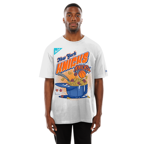  - New Era Knicks 2775 Short Sleeve T-Shirt - White/Multi