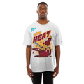 New Era Heat 2775 Short Sleeve T-Shirt - New Era White/Multi