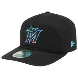 Adult - New Era Marlins 19Twenty - Black/Black
