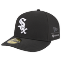 New Era White Sox Gortex 59Fifty Fitted Cap - New Era Black/White