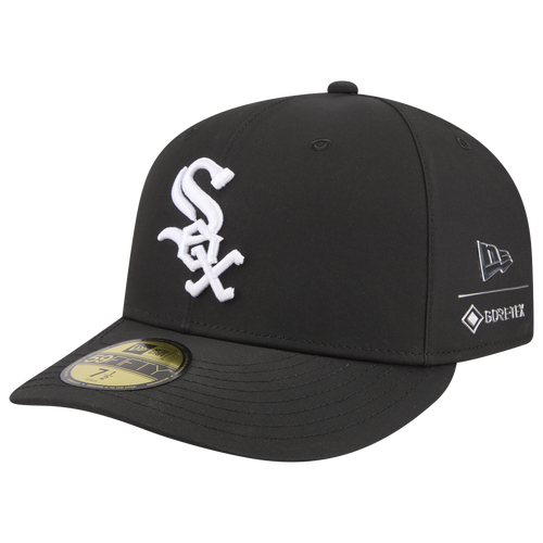  - New Era White Sox Gortex 59Fifty Fitted Cap - Black/White