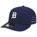 New Era Tigers Gortex 59Fifty Fitted Cap - New Era Navy/Orange