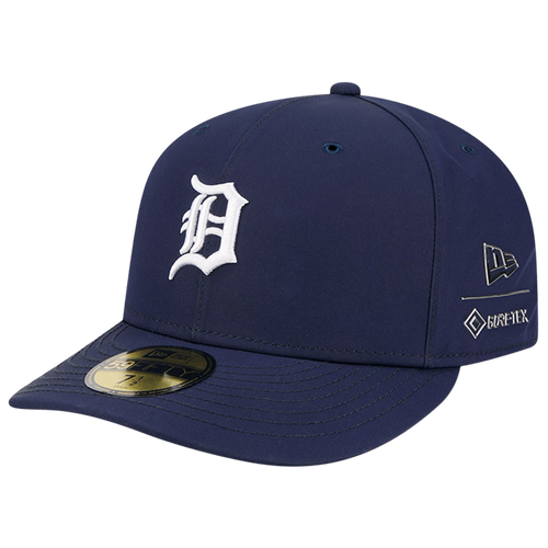  - New Era Tigers Gortex 59Fifty Fitted Cap - Navy/Orange