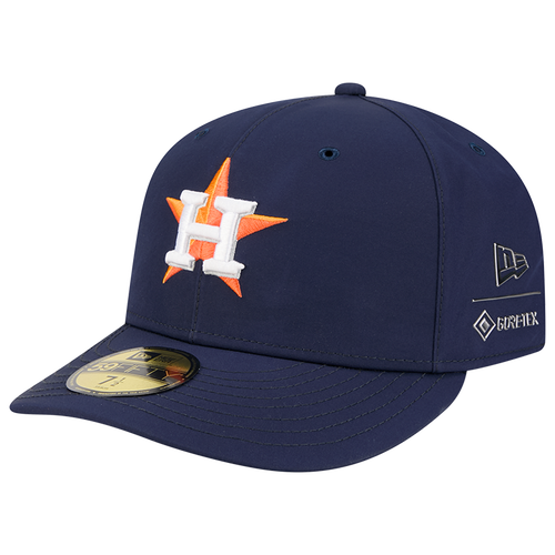  - New Era Astros Gortex 59Fifty Fitted Cap - Orange/Navy