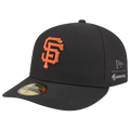 New Era Giants Gortex 59Fifty Fitted Cap - New Era Black/Orange