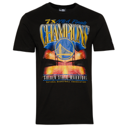 Men's - New Era Warriors Oversize T-Shirt - Black/Multi