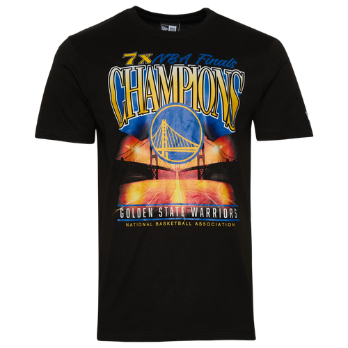  - New Era Warriors Oversize T-Shirt - Black/Multi