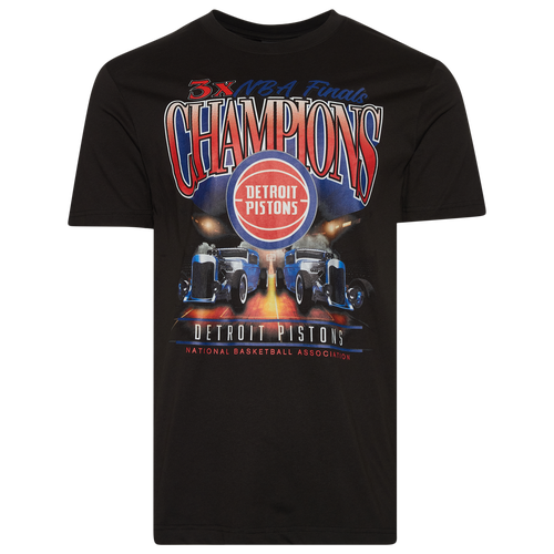  - New Era Pistons Oversize T-Shirt - Black/Multi