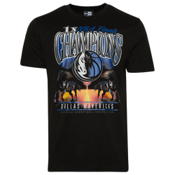 Men's - New Era Mavericks Oversize T-Shirt - Black/Multi