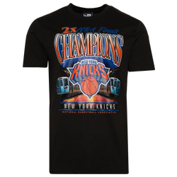 Men's - New Era Knicks Oversize T-Shirt - Black/Multi