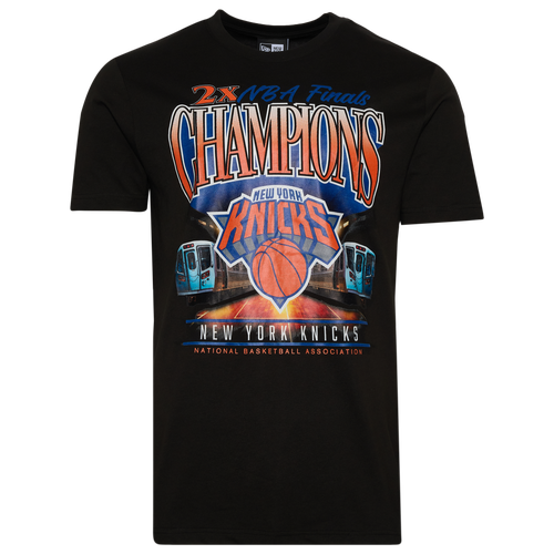 MENS - New Era Knicks Oversize T-Shirt - Black/Multi