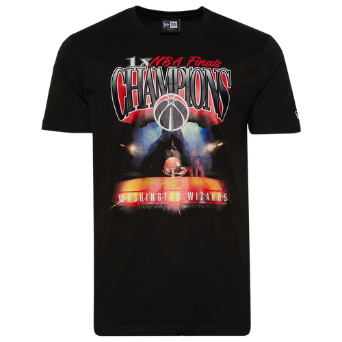 MENS - New Era Wizards Oversize T-Shirt - Black/Multi