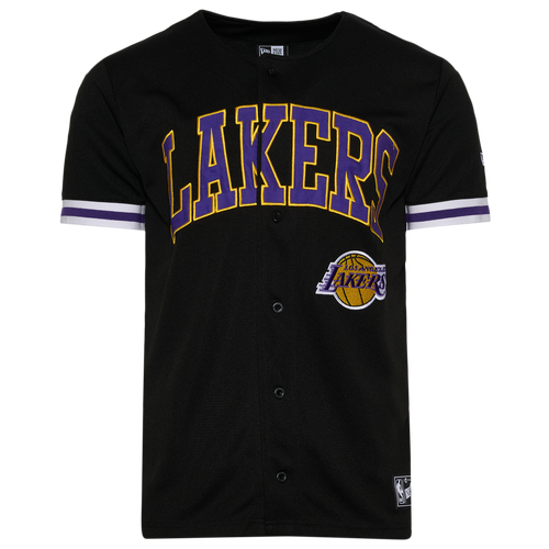 MENS - New Era Lakers Jersey - Black/Multi