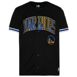 Men's - New Era Warriors Jersey - Black/Multi