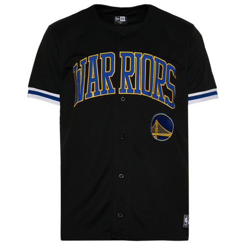 MENS - New Era Warriors Jersey - Black/Multi