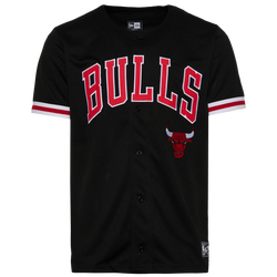 Men's - New Era Bulls Jersey - Black/Multi