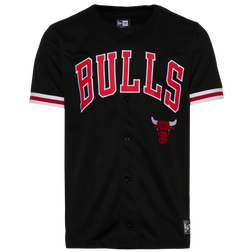 Pro Standard Chicago Bulls Classic Mesh Button Down Shirt - Boys