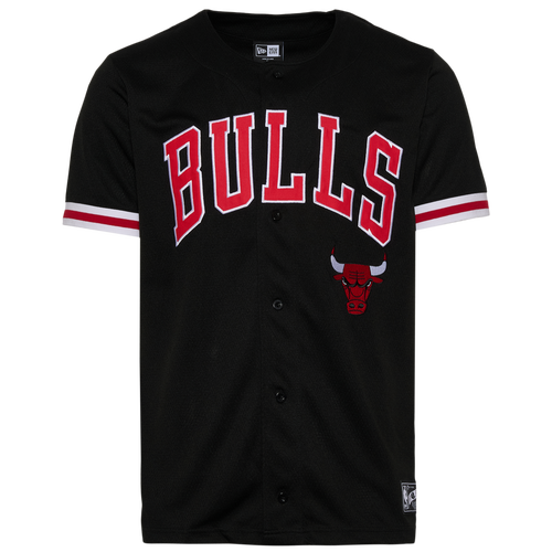 MENS - New Era Bulls Jersey - Black/Multi