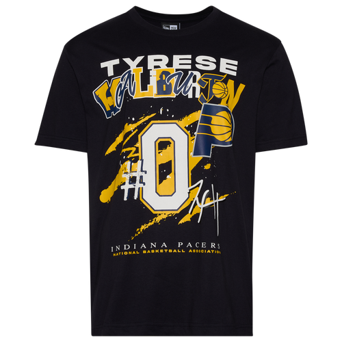 MENS - New Era Pacers Tyrese Haliburton Oversize T-Shirt - Navy/Multi
