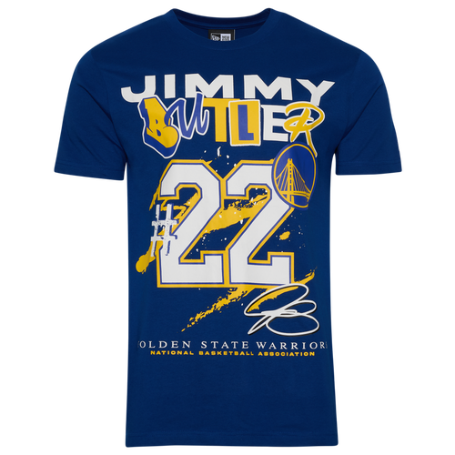 MENS - New Era Heat Jimmy Butler Oversize T-Shirt - Multi/Blue
