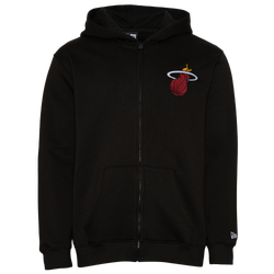 Men's - New Era Heat Pullover Hoodie - Black/Multi