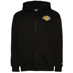 Men's - New Era Lakers Pullover Hoodie - Black/Multi