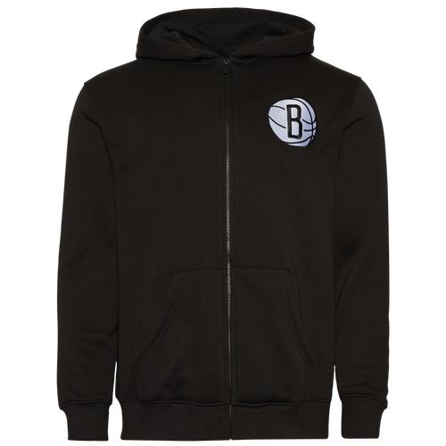  - New Era Nets Pullover Hoodie - Black/Multi