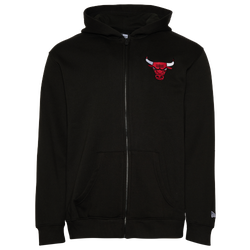 Men's - New Era Bulls Pullover Hoodie - Black/Multi