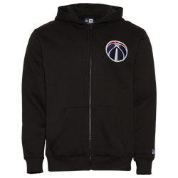 Men's - New Era Wizards Pullover Hoodie - Black/Multi