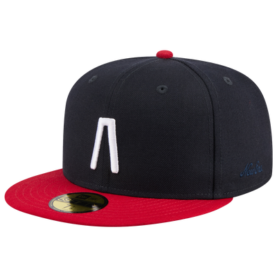 New Era Fear of God MLB 5950 ALT Cap - NAVY/RED