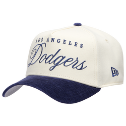 Adult - New Era Dodgers 2 Tone Velvet Script Cap - Royal/White