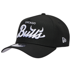 Adult - New Era Bulls 940 A Frame Local Play Cap - Black/Black