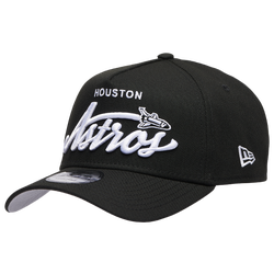 Adult - New Era Astros 940 A Frame Local Play Cap - Black/Black